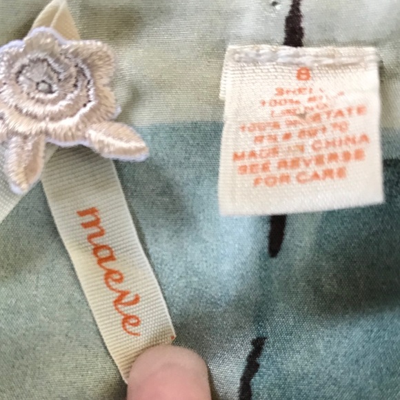 ANTHROPOLOGIE Silk Dress - Picture 3 of 8